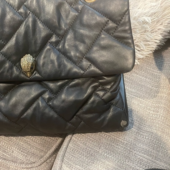 Elegant Black Chain Strap Bag and wallet included